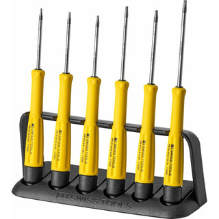 PB Swiss Tools PB 8643.ESD Precision Screwdriver Set TORX® Soft-Grip ESD-Safe Electronics 6-Piece