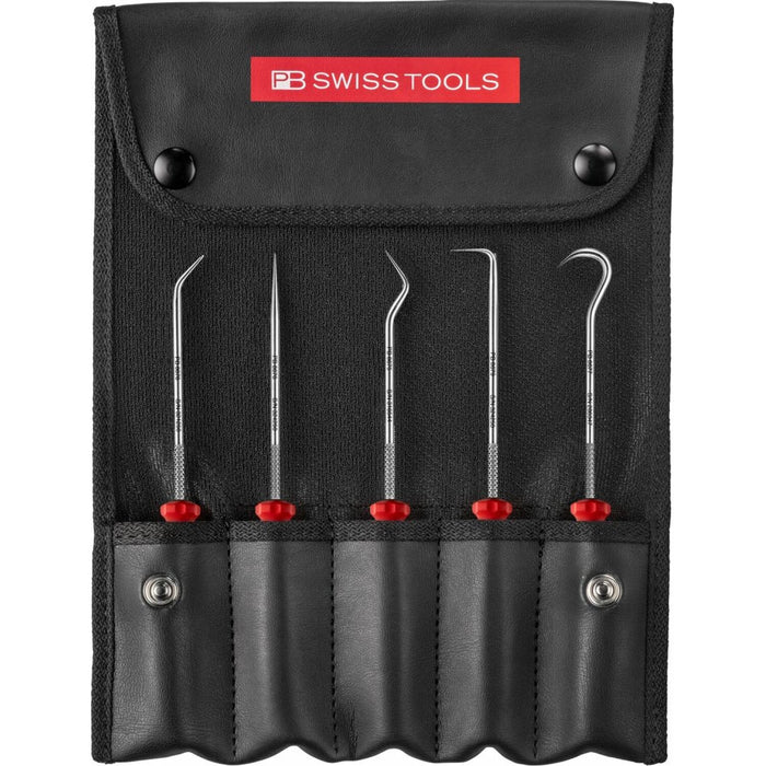 PB Swiss Tools PB 8685.Set PickTool, SwissGrip Handle, 5-Piece Set In Roll-Up Case