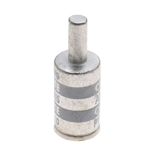 NSI PTS2/0 1 AWG Aluminum Center Pin Terminal – White – Aluminum Pin