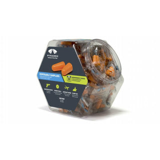 Pyramex PYDP1000BN 100 Disposable Earplugs in a Retail Bin
