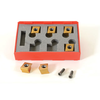 Ridgid 48873 Pack of 6 Inserts, 1 Anti-Seize Grease, 2 Screws, Case