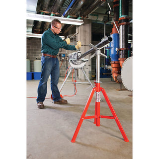 Ridgid 56657 VJ-98 20" - 38" V-Head Low Pipe Stand