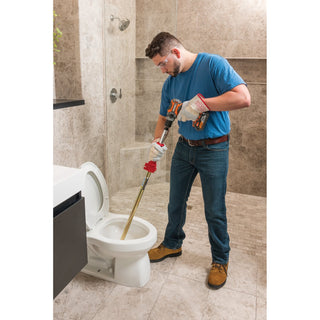 Ridgid 56658 K-6P | 6' Toilet Auger w/Bulb Head