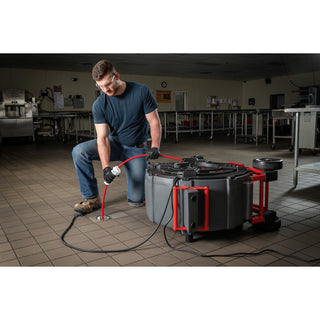 Ridgid 66593 FlexShaft, K9-306 for 3 - 6" Pipes; Includes: 125' 3/8" cable and kit