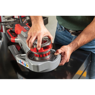 Ridgid 72013 760 FXP Power Drive (12-R), 2x 4Ah FXP Batteries, FXP Charger, Support Arm, Case