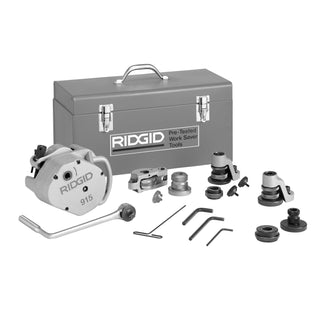 Ridgid 88232 915 Roll Groover with 2" - 6" Sch. 10 (2" - 3 1/2" Sch. 40) Roll Set