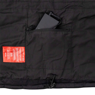 Radians RHG-V200 Men's Heated Puffer Vest Kit with Battery - Black