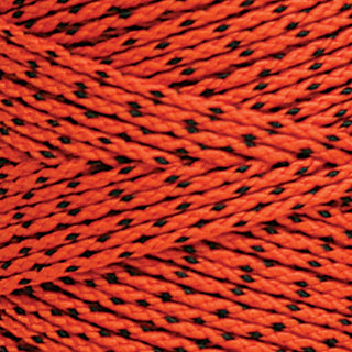 W. Rose RO686 Super Tough Bonded Braided Orange & Black Nylon Mason's Line - 685'