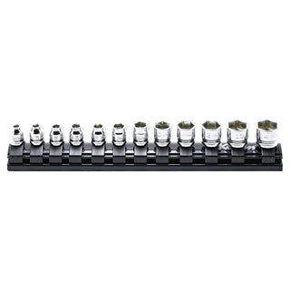 Ko-Ken RS2400MZ/12 1/4 In SQ. DR. SOCKET SET 4-14MM 6 POINT Z-SERIES 12 PIECES