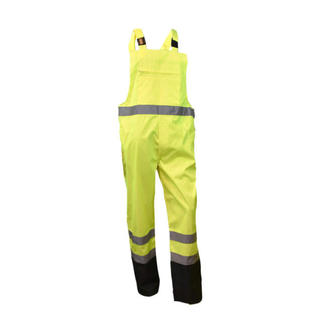 Radians RW30-ES1Y General Purpose Rain Bib Pants - Hi-Vis Green