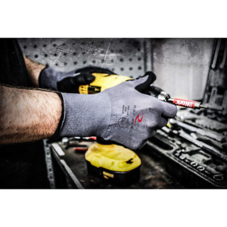 Radians RWG13 Nylon Shell Foam Nitrile Gripper Glove
