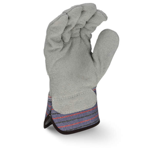 Radians RWG3206L RWG3206 Full Regular Shoulder Gray Split Cowhide Leather Palm Glove