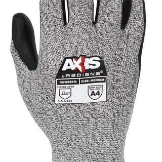 Radians RWG555 AXIS Cut Protection Level A4 Work Glove
