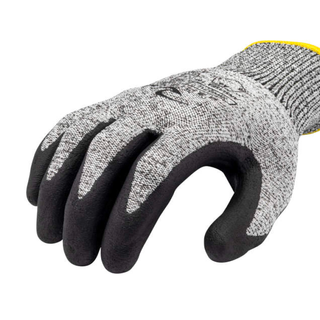 Radians RWG571 Cut Level A4 HPPE/Polyester, Foam Nitrile Palm Dip Glove