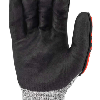 Radians RWG816 Acrylic Lined HPPE Shell with TPR and Nitrile Palm A6 Cut Protective Glove