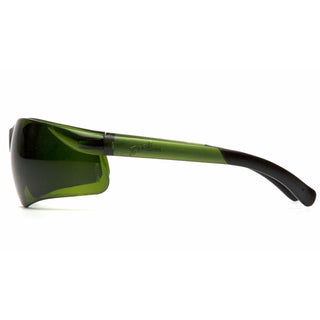 Pyramex S2560SF Ztek 3.0 IR Lens with Green Tinted Temples