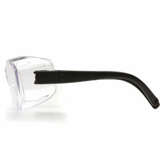 Pyramex S3510SJ OTS -  Clear Lens with Black Temples