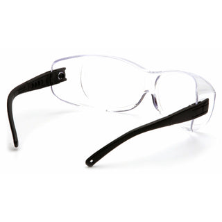 Pyramex S3510STJ Clear H2X Anti-Fog Lens with Black Temples