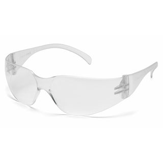 Pyramex S4110ST Intruder Clear Anti-Fog Lens with Clear Temples