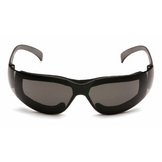 Pyramex S4120STFP Intruder Gray Frame w/Full Foam Padding/Gray-Hardcoated AF Lens