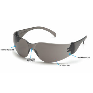 Pyramex S4120STM Intruder Safety Glasses Gray Lens