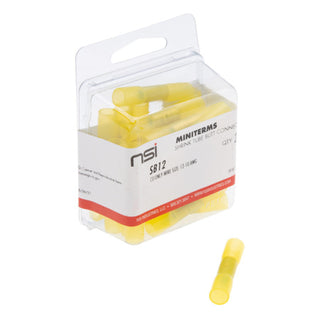 NSI SB12 12-10 Awg Shrink Tube Butt 25 Per Pack