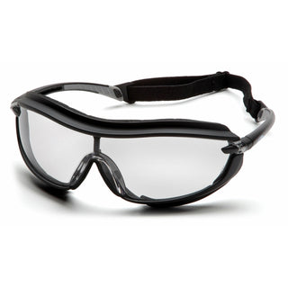 Pyramex SB4610STP XS3 Plus Clear Anti-Fog Lens with Black Frame