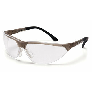 Pyramex SCG2810ST Rendezvous Clear H2X Anti-Fog with Crystal Gray Frame