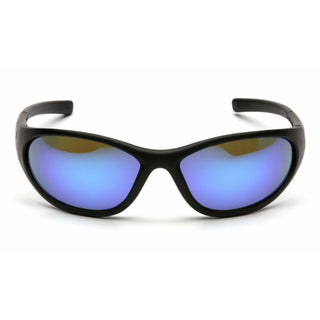 Pyramex SB3365E Zone II - Ice Blue Mirror Lens with Matte Black Frame