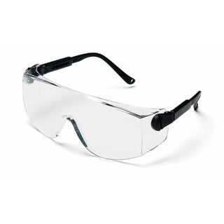 Pyramex SB1010S Defiant Jumbo Size Clear Lens with Black Temples