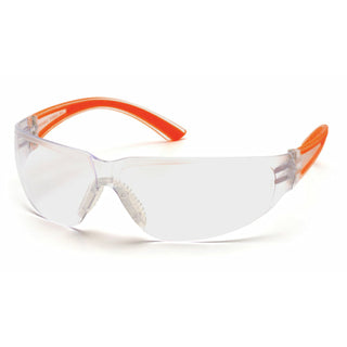 Pyramex SO3610S Cortez Clear Lens with Orange Temples