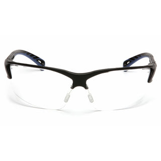 Pyramex SB5710DTM Venture 3 Clear H2MAX Anti-Fog Lens with Black Frame