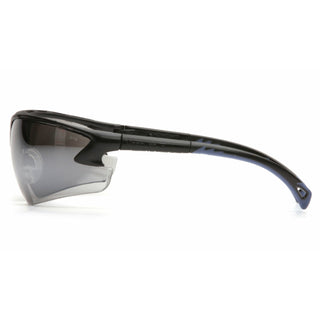 Pyramex SB5770D Venture 3 Silver Mirror Lens with Black Frame