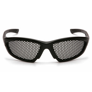 Pyramex SB76WMD Trifecta Punched Steel Lens With Black Frame