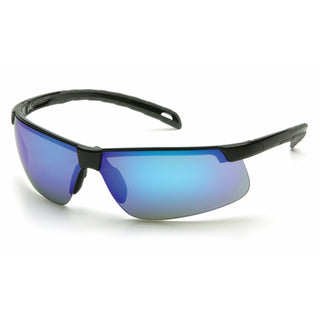 Pyramex SB8665D Pyramex Safety - Ever-Lite - Black Frame/Ice Blue Mirror Lens
