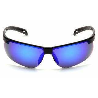 Pyramex SB8665D Pyramex Safety - Ever-Lite - Black Frame/Ice Blue Mirror Lens