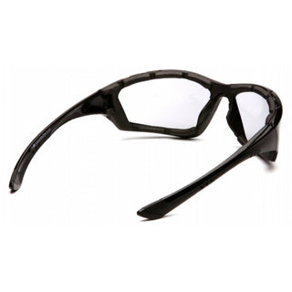 Pyramex SB8725DTP Light Gray Anti-Fog Lens with Padded Black Frame