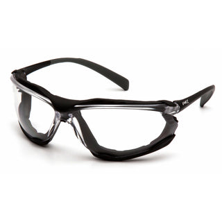 Pyramex SB9310STM Clear H2MAX Anti-Fog Lens and Black Frame