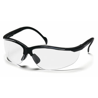 Pyramex SB1810ST Venture II Clear H2X Anti-Fog Lens with Black Frame