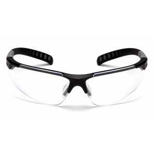 Pyramex SBG10110D Sitecore -  Clear Lens with Black and Gray Temples