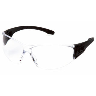 Pyramex SB9510ST Clear H2X Anti-Fog Lens with Black Temples