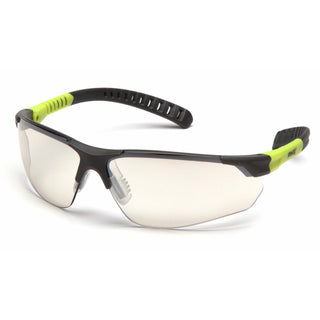 Pyramex SGL10180D Sitecore - Indoor/Outdoor Lens with Gray and Lime Temples