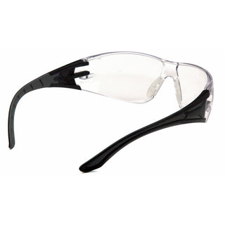 Pyramex SBG9610S Endeavor Plus Clear Lens with Black and Gray Temples
