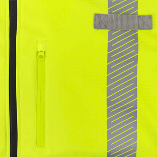 Radians SJ322B Type R Class 3 Softshell Ripstop Jacket - Hi-Vis Green