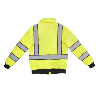 Radians SJ930-3ZGW Women's Class 3 Quilted Bomber Jacket