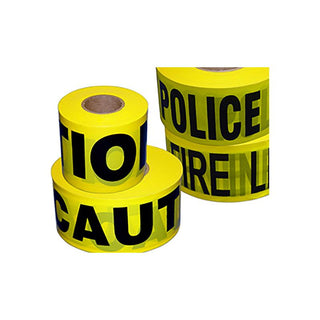 US Tape 16930 Barricade Tape 300 Feet Yellow Caution Tape 2 mil