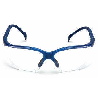Pyramex SMB1810S Venture II Clear Lens with Metallic Blue Frame