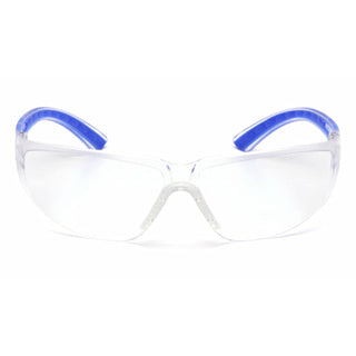 Pyramex SN3610S Cortez  Clear Lens with Blue Temples