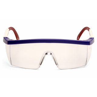 Pyramex SNWR410S Clear Lens with Red, White, and Blue Frame