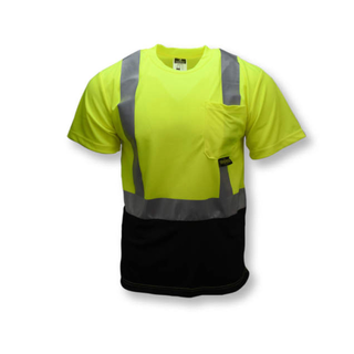 Radians ST11B Type R Class 2 Short Sleeve Black Bottom T-Shirt